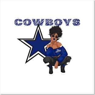 COWBOYS GIRL Posters and Art